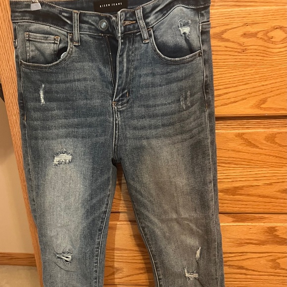 Risen distressed OG straight leg jeans - Picture 1 of 4